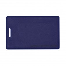 Бесконтактная цветная карта EM-Marine CLAMSHELL (BLUE) с номером, синего цвета