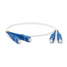 Hyperline FC-D2-9A1-SC/UR-SC/UR-H-2M-LSZH-WH Патч-корд волоконно-оптический